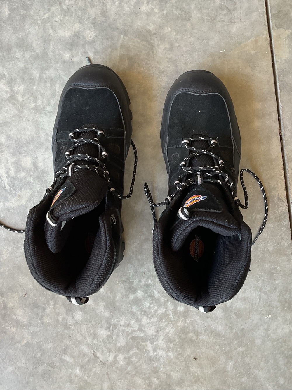 Dickies Black Tactical Work Boots with Lug Sole Steel Toe Size 10 - Picture 9 of 9